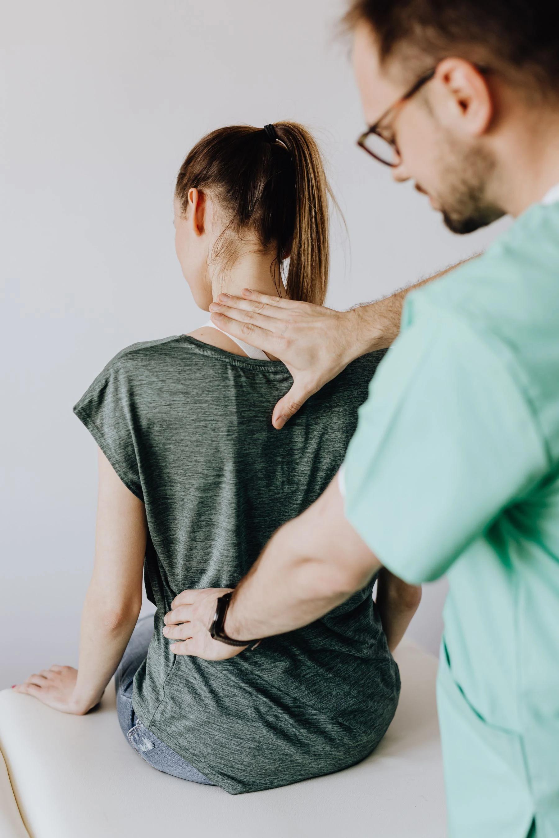 Osteopathic hands-on treatment