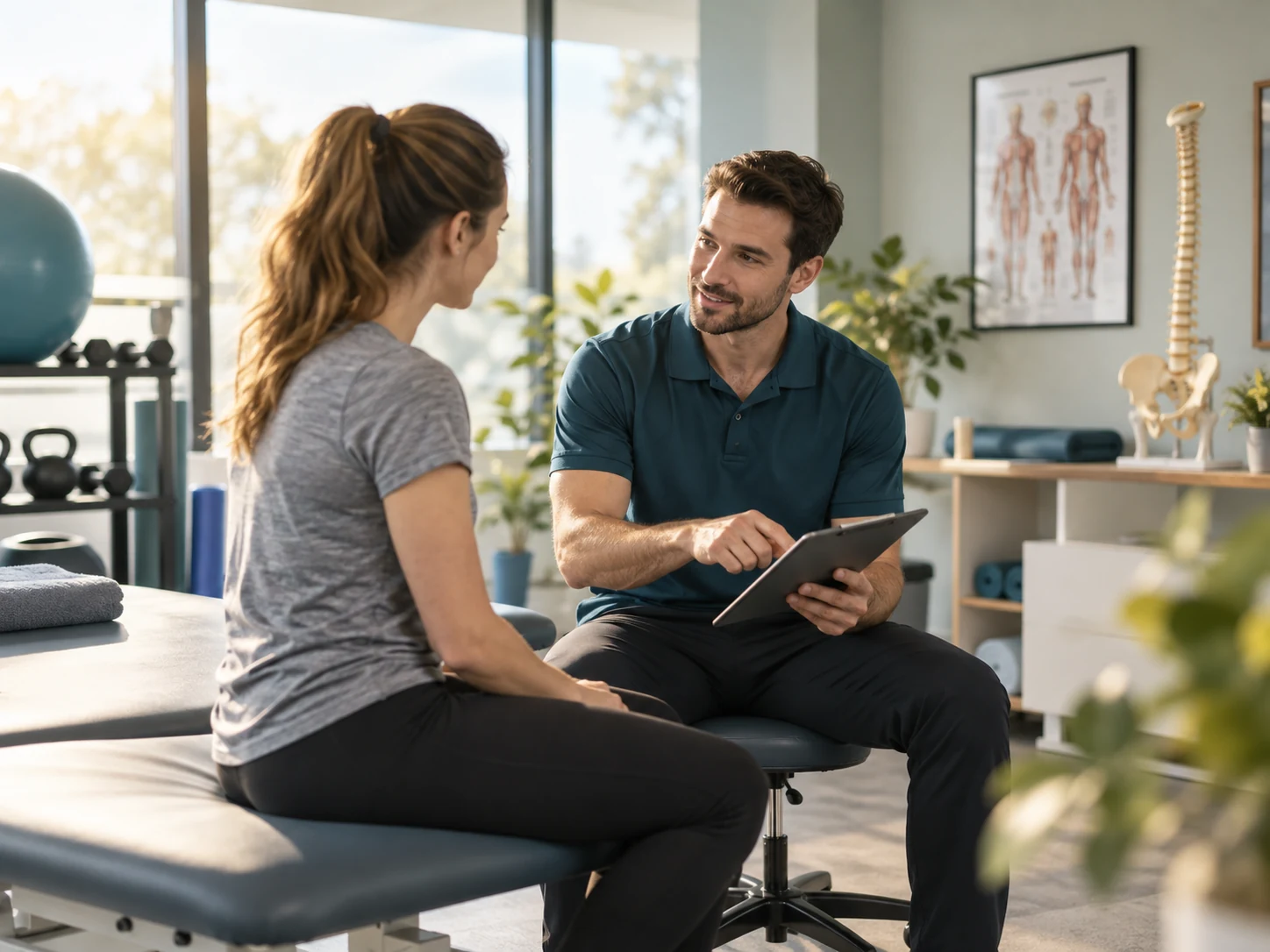 Physiotherapy consultation at Vita Unika